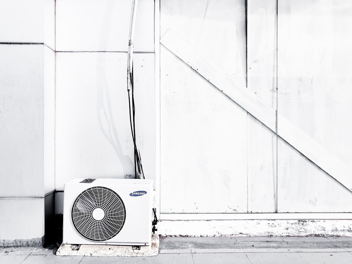 Outdoor AC unit overdue for service